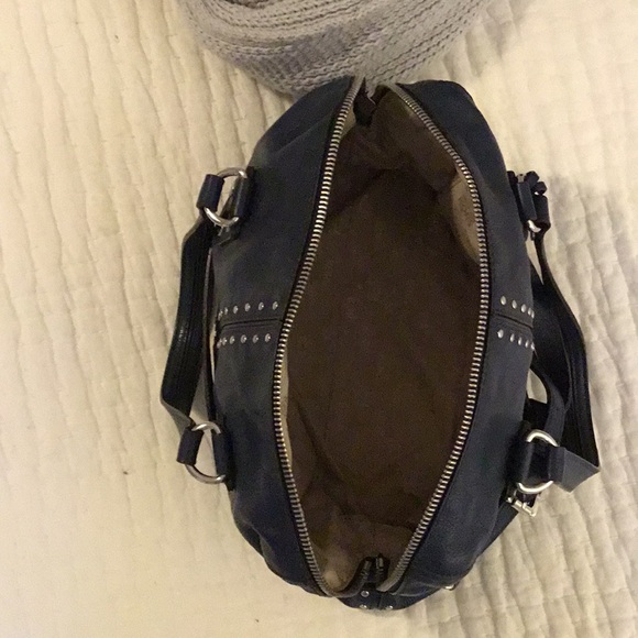 Beautiful Michael Kors blue leather stud bag - Picture 5 of 6